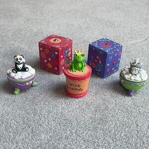 Claire's Y2K Trinket Boxes & Piggy Bank (5 set)